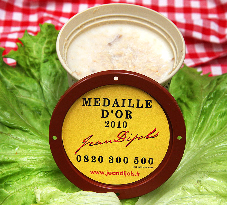 Médaille d'Or 2010 des Meilleures Rillettes